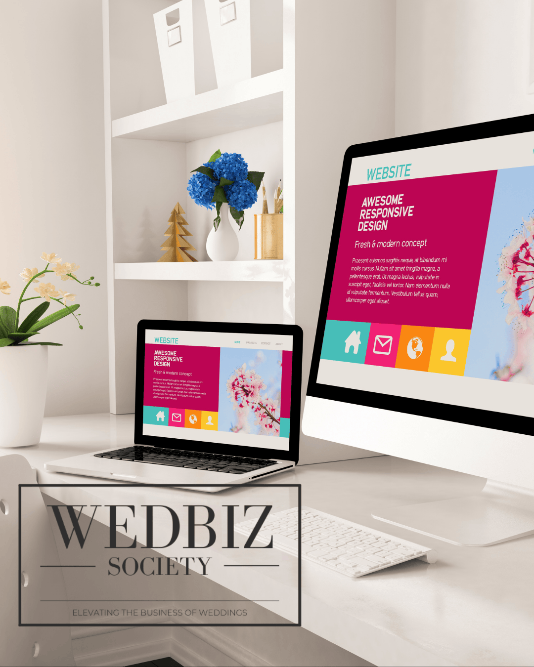 The Authority Suite: 5-7 Page Dynamic Website with Custom Backend